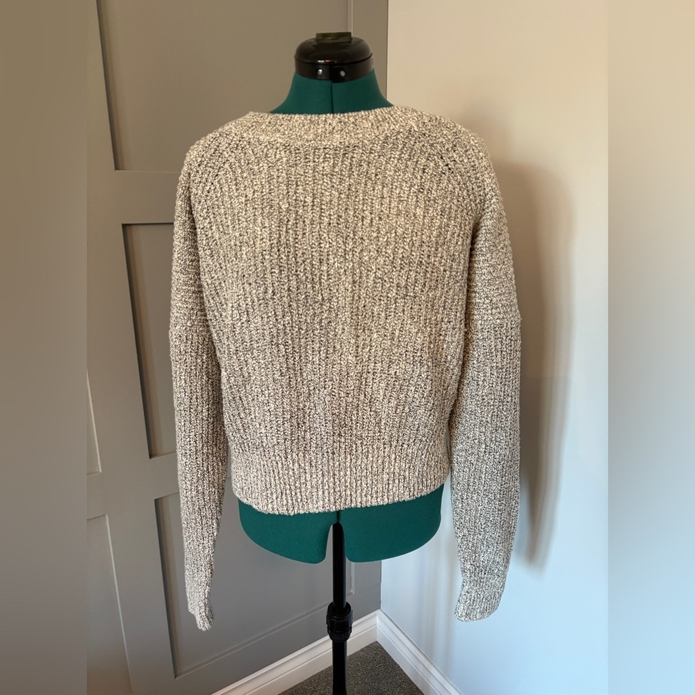 COMMUNITY ARITZIA Grey Cotton Blend Sweater